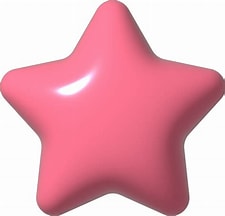 pink star